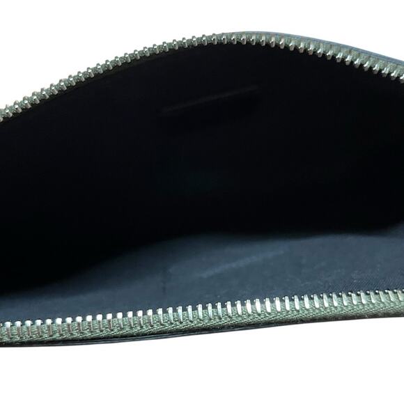 Fendi Vocabulary Fantastic Leather Clutch Moss Green 7N0078 - Picture 6 of 10